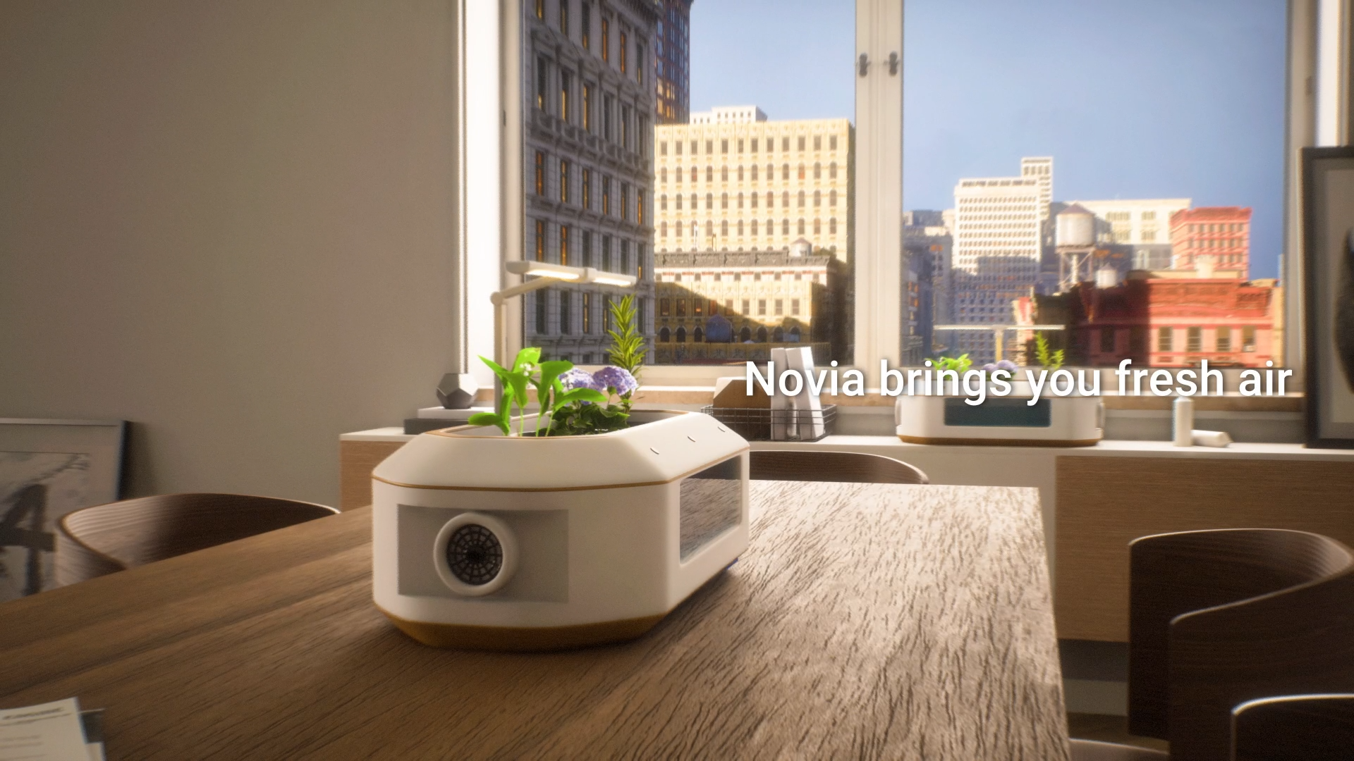 Novia — smart garden commercial